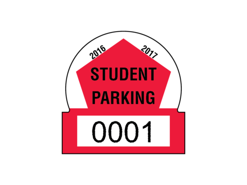 Parking Permit Decals