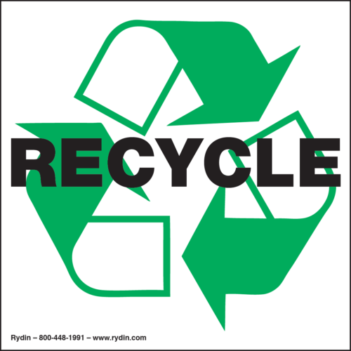 Recycling/ Waste Management Decals Archives - rydin.com