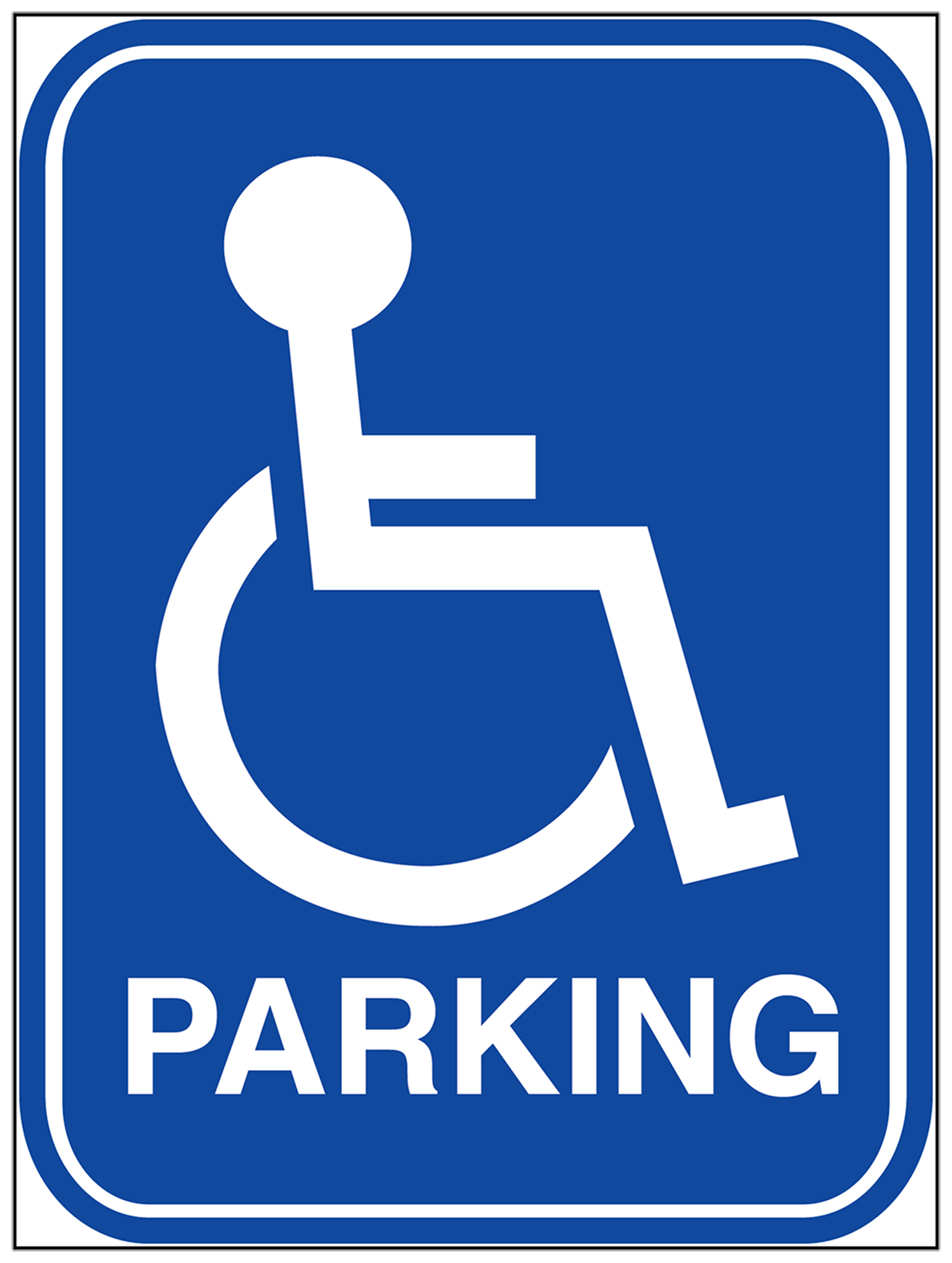 Handicap Parking Sign Printable