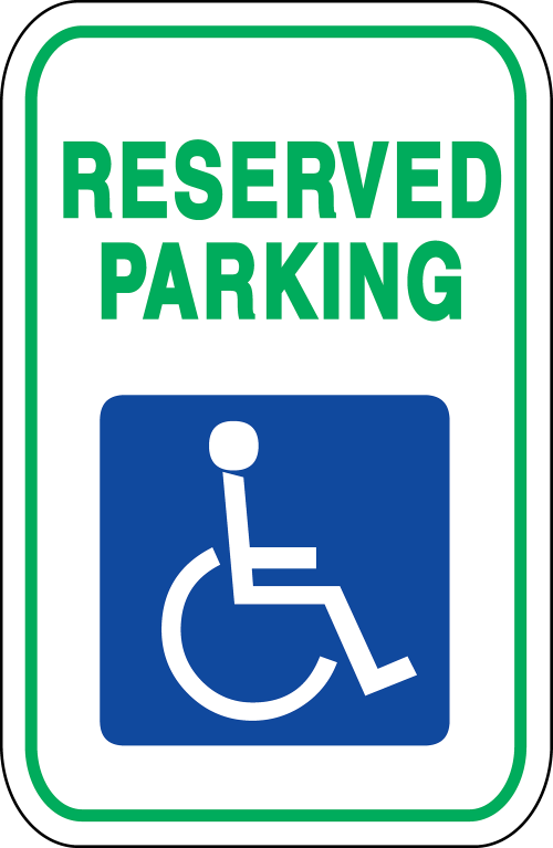 Handicap Parking Signs