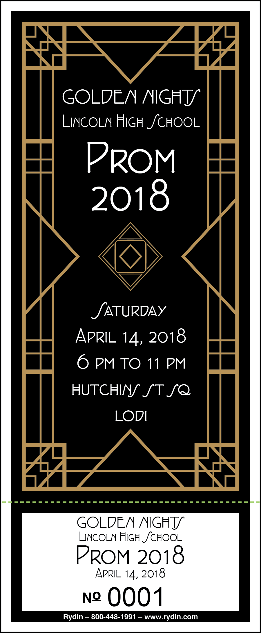 prom in great gatsby font